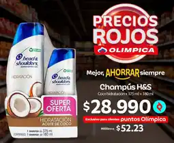 Olímpica Head & Shoulders champús oferta