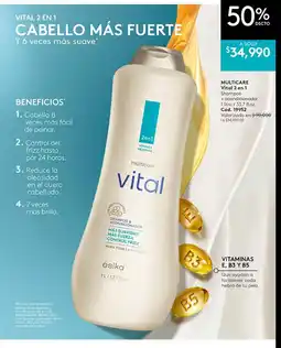 Ésika esika vital 2 en 1 oferta