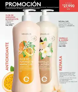 Ésika Naturalcare loción humectante corporal oferta