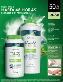 Ésika Multicare talco xtreme oferta