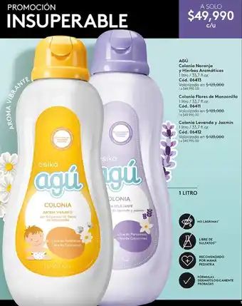 Ésika Esika agú colonia oferta