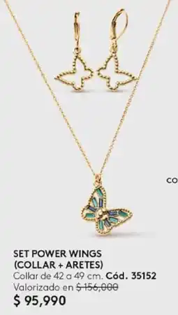 Ésika Set power wings oferta