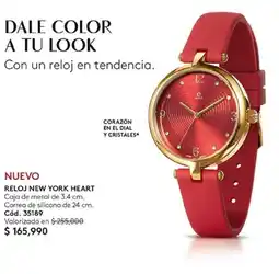 Ésika New york heart reloj oferta