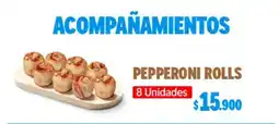 Domino's Pizza Pepperoni rolls oferta
