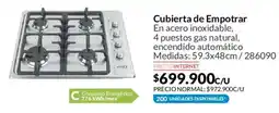 Homecenter Cubierta de Empotrar oferta
