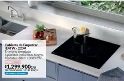 Homecenter Cubierta de Empotrar IE4TW - 220V oferta