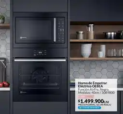 Homecenter Electriclux horno de empotrar eléctrico oe8ea oferta