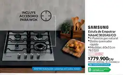 Homecenter Samsung Estufa de Empotrar NA64C3020AS/CO oferta