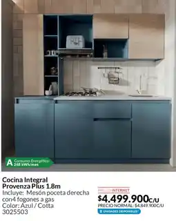 Homecenter Cocina Integral Provenza Plus 1.8m oferta
