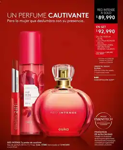 Ésika Ésika red intense oferta