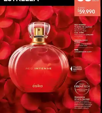 ésika red intense