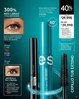 Ésika Mega tubing extensions oferta