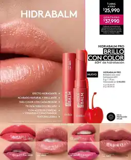 Ésika Hidrabalm pro brillo con color oferta