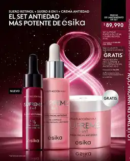 Ésika Ésika set antiedad oferta
