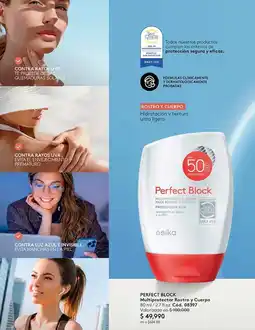 Ésika Esika perfect block multiprotector rostro y cuerpo oferta