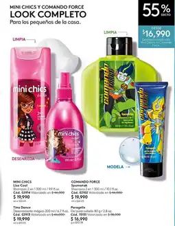Ésika Mini chics y comando force oferta