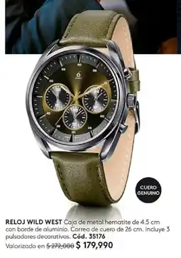 Ésika Reloj wild west oferta