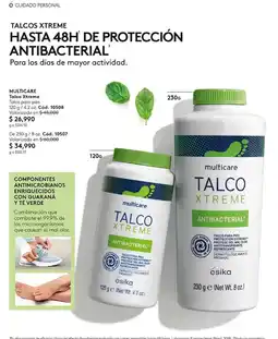 Ésika Multicare Talco Xtreme oferta