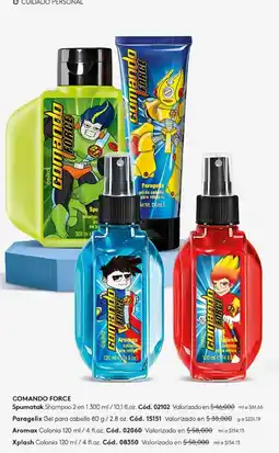 Ésika Commando Force Spumatak Shampoo 2 oferta