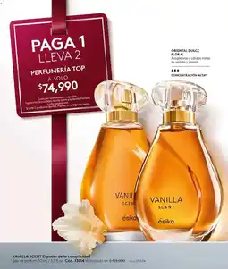 Ésika Ésika vanilla scent oferta