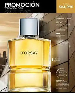 Ésika D'orsay tu elegancia, tu mundo oferta