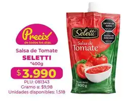Belalcazar Seletti salsa de tomate oferta
