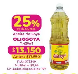 Belalcazar Olíosoya aceite de soya oferta
