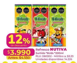 Belalcazar Refresco nutiva oferta