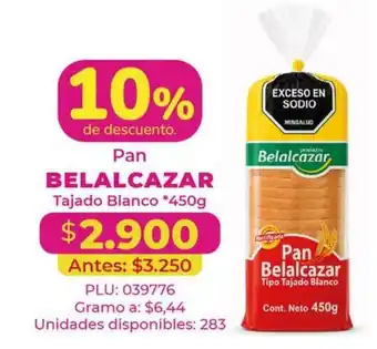 Belalcazar Pan Belalcazar oferta