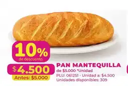 Belalcazar Pan mantequilla oferta