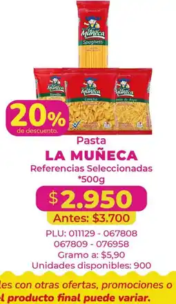 Belalcazar La Muñeca pasta oferta