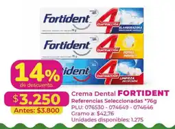 Belalcazar Crema Dental Fortident oferta
