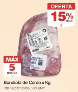 Makro Bondiola de Cerdo oferta