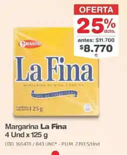 Makro Grasco margarina la fina oferta