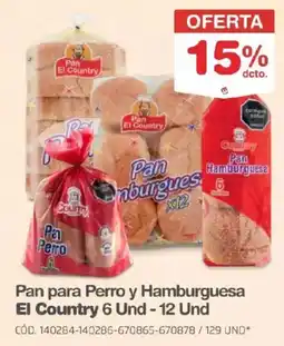 Makro Pan El Country Pan para Perro y Hamburguesa oferta