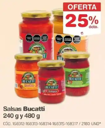 Makro Salsas Bucatti oferta