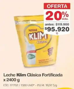 Makro Nestle Klim Clasica oferta
