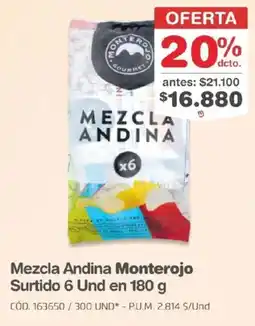 Makro Mezcla Andina Monterojo oferta