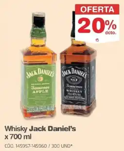 Makro Whisky Jack Daniel's oferta