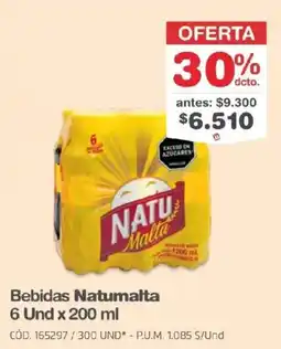 Makro Bebidas Natumalta oferta