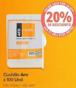 Makro Cuchillo Aro oferta