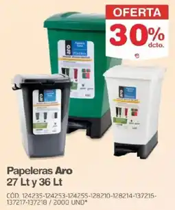 Makro Papeleras Aro oferta