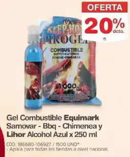 Makro Lihor Gel Combustible Equimark Samovar - Bbq - Chimenea oferta