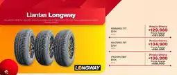 Makro Llantas Longway oferta