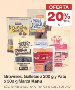 Makro Kanu Brownies, Galletas y Paté oferta