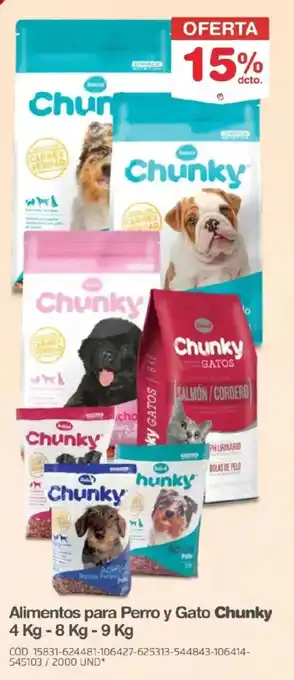 Makro Chunky Alimentos para Perro y Gato oferta