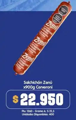 Surtifamiliar Salchichón Zenú oferta