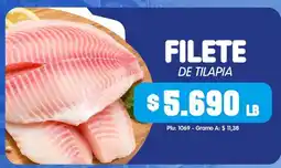 Surtifamiliar Filete de tilapia oferta