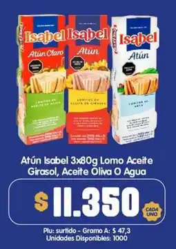 Surtifamiliar Isabel Atún oferta