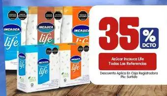 Surtifamiliar Azúcar Incauca Life oferta